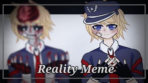 Reality Meme Jeremy Fitzgerald Warning Flashing And Blood Gacha