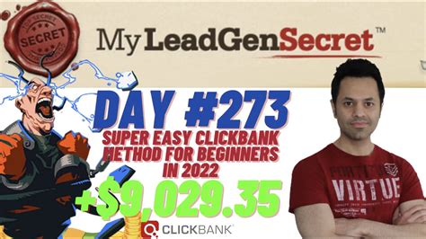 Super Easy Clickbank Method For Beginners In My Lead Gen Secret