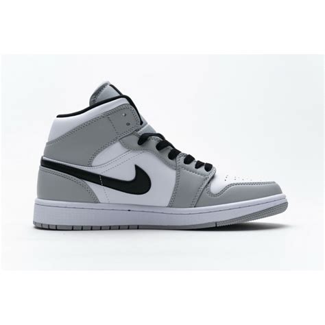 Hot Air Jordan Mid Light Smoke Grey Gray White Air