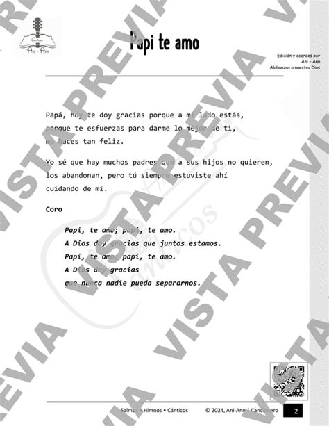 Papi Te Amo Letra Y Acordes De Guitarra Pdf