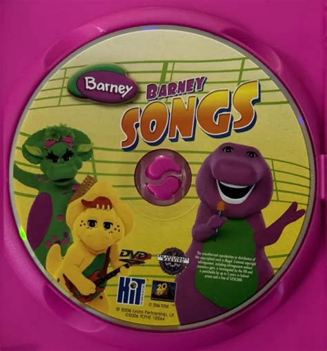 BARNEY DVD LOT: Barney Songs (DVD, 2006) & Numbers! Numbers! (DVD, 2004 ...