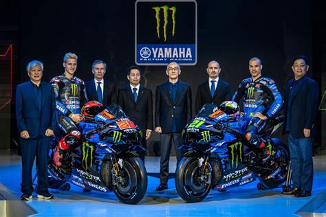 Quartararo Dan Morbidelli Luncurkan Livery Baru Monster Energy Yamaha