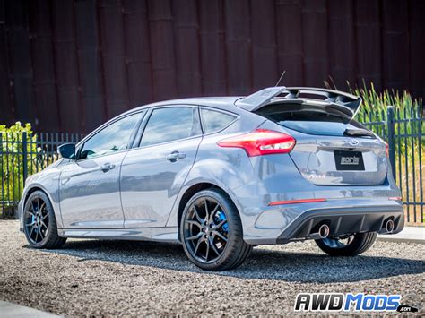 Ford Focus Rs Cat Back Atak Exhaust System Made By Borla