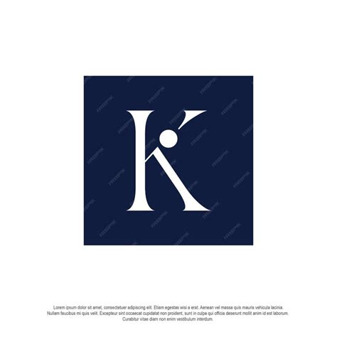 Premium Vector K Luxury Logo