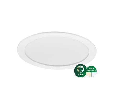 Philips Led Downlight Coreline Dn B Aluminium Hvid W Lm D