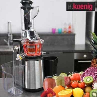 Le H Koenig Gsx Un Extracteur De Jus Vertical Pour Fruits Et L Gumes