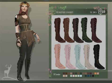 The Sims Resource Haustlauf Elven Boots