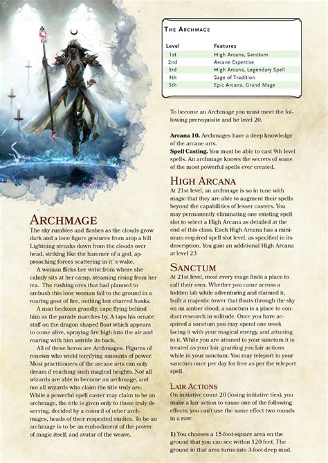 Best Dnd 5e Homebrew Classes Catnibht