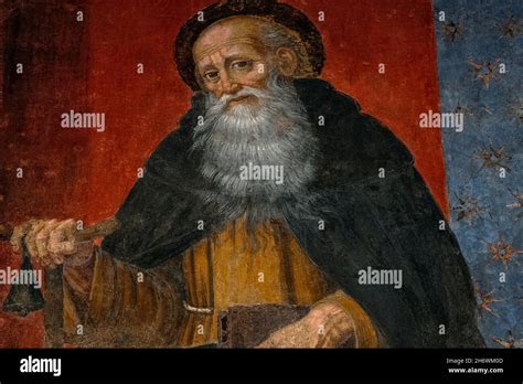 Saint Anthony Or Antony The Great Known As The Father Of All Monks