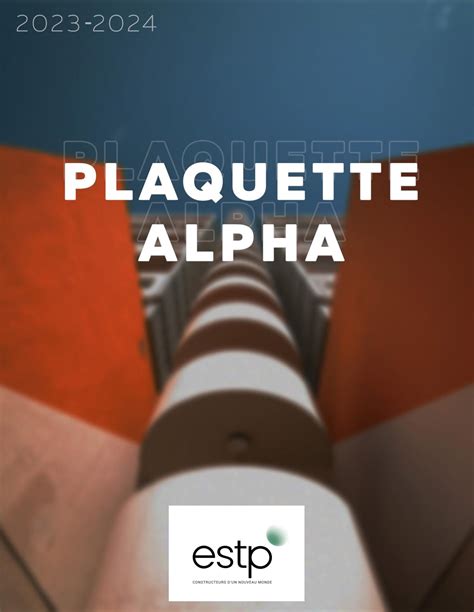 Calaméo PLAQUETTE ALPHA 2023