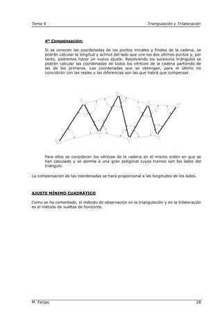 Triangulacion Y Trilateracion Topografia Pdf