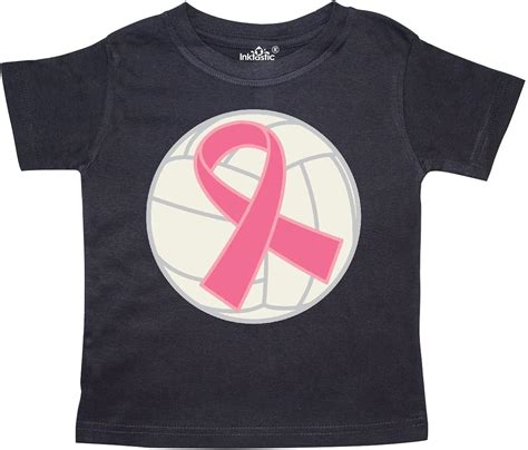 Inktastic Breast Cancer Volleyball Pink Ribbon Sports Gear