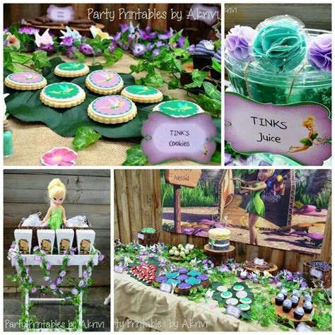 Tinkerbell Party Tinkerbell Party Fairy Birthday Party Birthday Theme