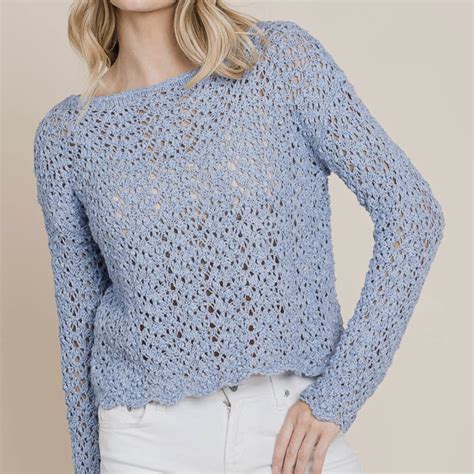 Holly Crop Sweater Peachys Boutique