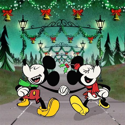 Mickey Mouse On Instagram Love And Mistletoe Are In The Air Tag Your