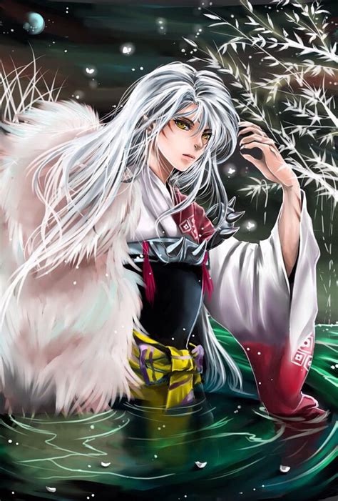 Beautiful Fanart Of Sesshomaru Hada Anime Seshomaru Y Rin