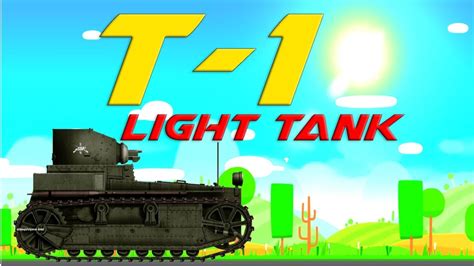 Super Tank Rumble Creations T1 Light Tank YouTube