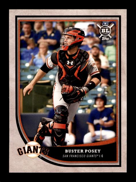 2018 Topps Big League 203 Buster Posey Buster Posey For Sale Online