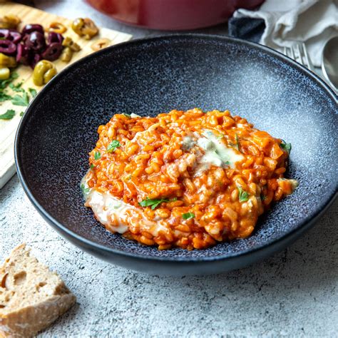 Tomaten Risotto Mit Gorgonzola Madame Cuisine