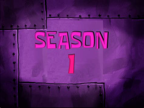 List Of Episodesseason 1 Spongebob New Fanon Wiki Fandom