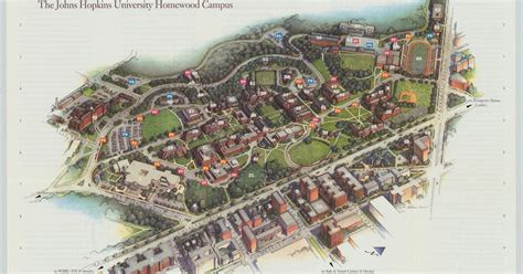 Johns Hopkins Homewood Campus Map Maping Resources