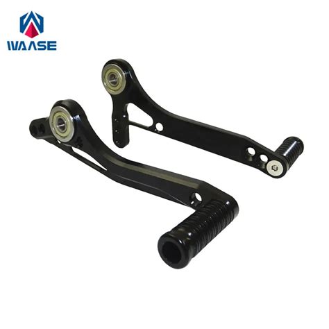 Waase Motorcycle Adjustable Shift Pedal Lever Brake Shifter Pedal