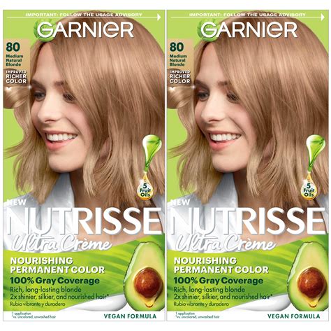 Snapklik Garnier Hair Color Nutrisse Nourishing Creme Medium Natural Blonde