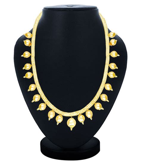 Sukkhi Alloy Golden Collar Traditional 18kt Gold Plated Necklaces Set