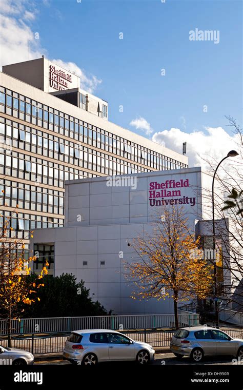 Sheffield hallam university campus building hi-res stock photography ...