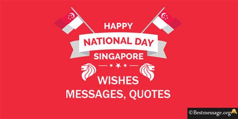 Singapore National Day Wishes Messages and Quotes 2024