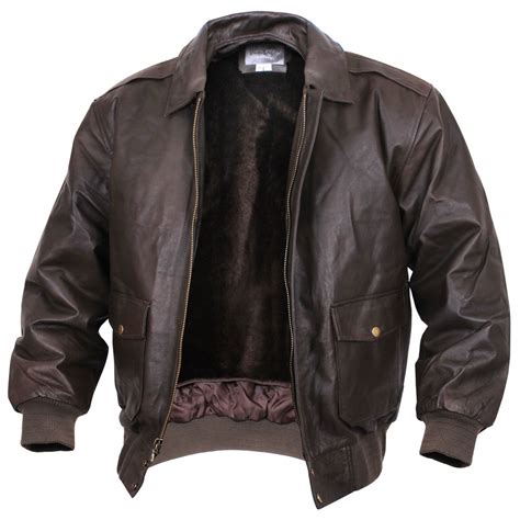 Mens Classic A-2 Leather Flight Jacket | Camouflage.ca