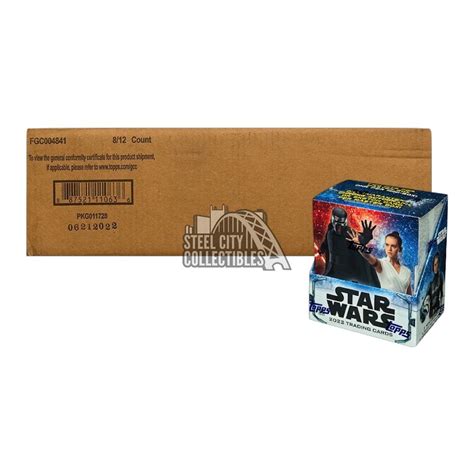 2022 Topps Star Wars Finest Hobby 8 Box Case Steel City Collectibles