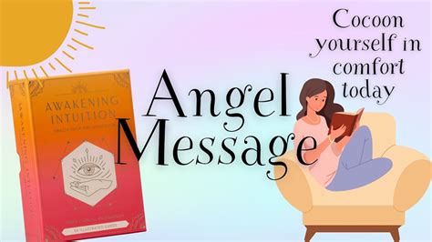 😇angel Message😇 Cocoon Yourself In Comfort Today🪽 Tarot Angelmessages