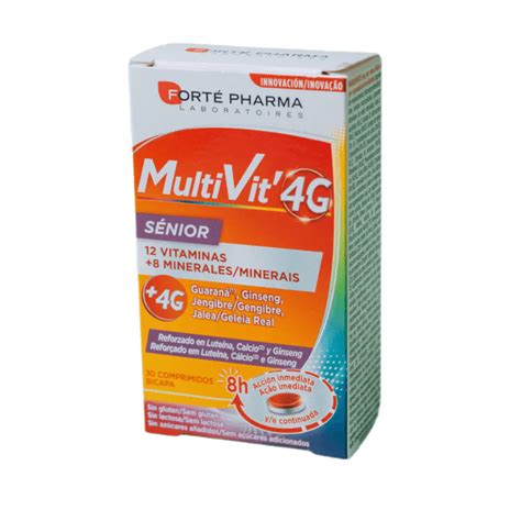 FortÉ Pharma Multivit 4g Senior 30 Comprimidos