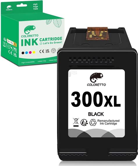 Coloretto Xl Black Printer Ink Cartridge Replacement For Hp Xl