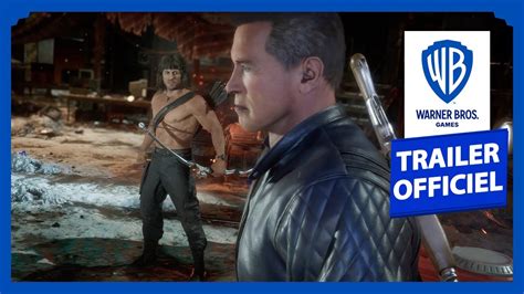 Mortal Kombat 11 Ultimate Rambo VS Terminator Trailer Officiel De