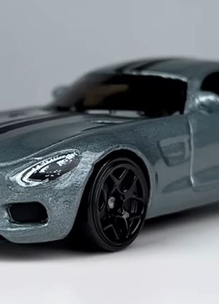 Машинка hot wheels fast furious 15 mercedes amg gt screen time fyc95 metallic silver ціна
