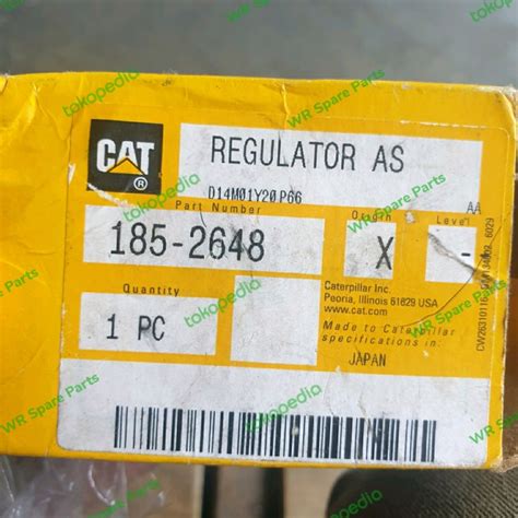 jual regulator  genuine caterpillar   jakarta barat wr