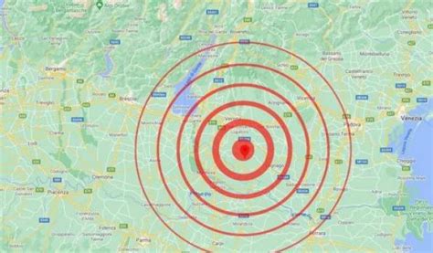 Tre Scosse Di Terremoto Nella Zona Di Verona La Pi Violenta Di