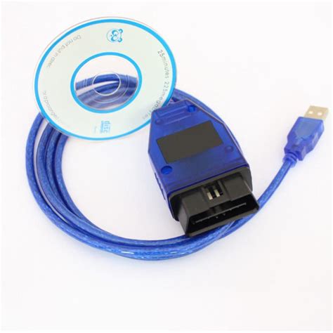 Buy 1M VAG KKL 409 1 OBD2 K Line KWP2000 ISO9141 USB Cable FOR VW