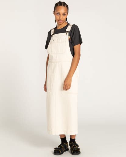 Denim Dungaree Dress For Women Element