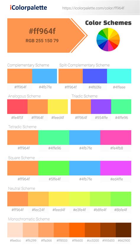 Orange Color Palette