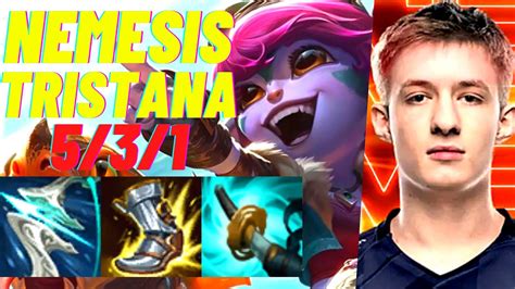 NEMESIS PLAYS TRISTANA VS KASSADIN MID EUW MASTER PATCH 11 2 League