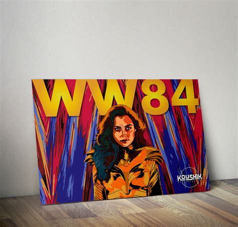 WONDER WOMAN 1984 MOVIE POSTER Design 2021 on Behance