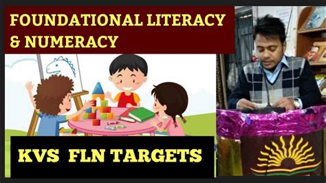 Foundational Literacy And Numeracy Youtube