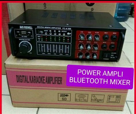 Jual Original Firstclass Digital Echo Mixer Mixing Power Ampli