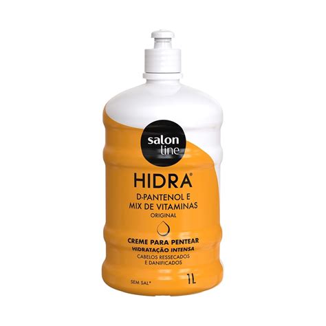 HIDRA CREME SALON LINE PENTEAR D PANTENOL E MIX VITAMINAS 1L Shopee