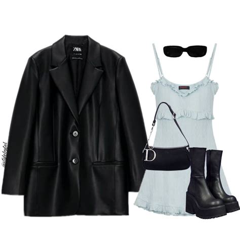 Blue and Black | Outfits, Fashion outfits, Fashion