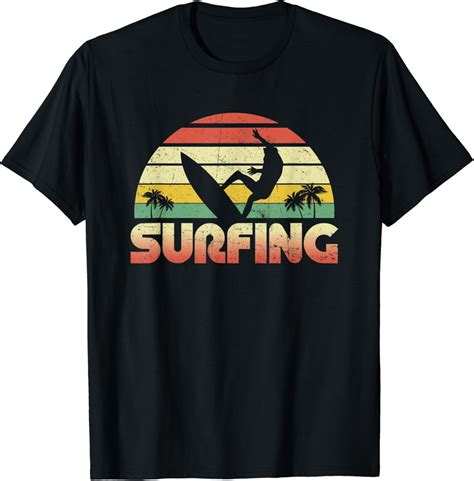 Amazon Surf Shirt Retro Vintage Surf T Shirt Surf Shirts For Men T