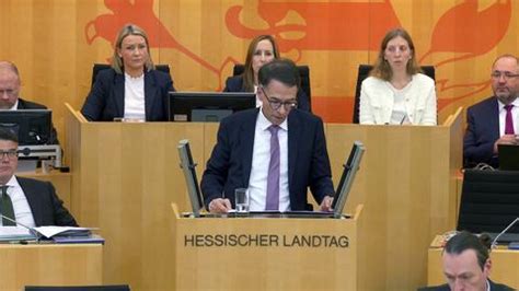 Videos Aus Dem Landtag Ausgew Hlte Debatten Hessenschau De